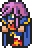Pixelgrafik på Faris som Blue Mage