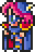 Pixelgrafik på Lenna som Blue Mage
