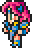 Pixelgrafik på Lenna som Knight